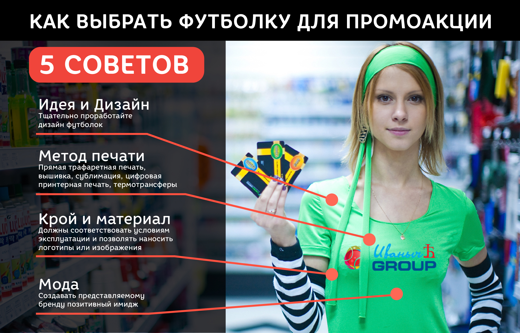 футболки для промоакции